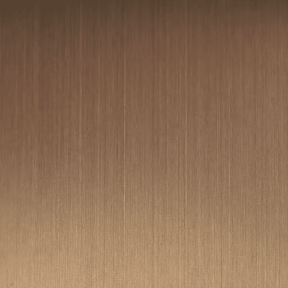 Rose Gold Hairline Stianless Steel Sheet S26HL-23