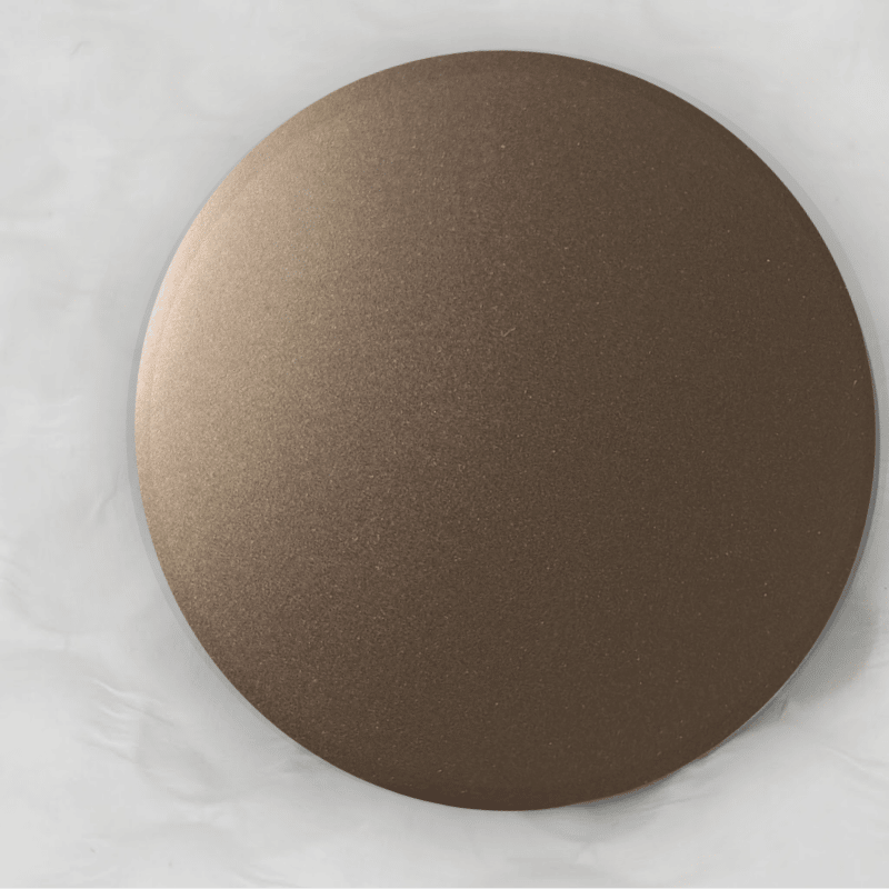 Bronze Sandblasted Stianless Steel Sheet S26BB-08