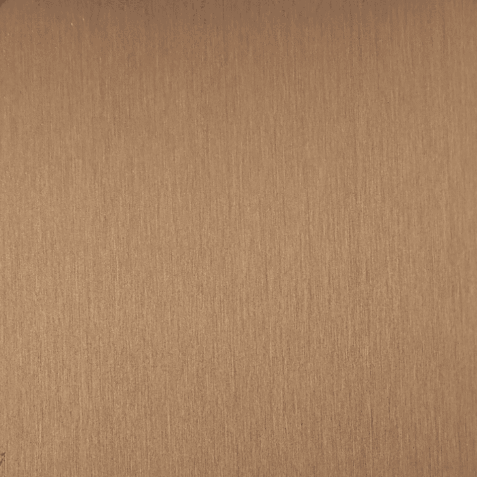 Rose Gold Satin Stianless Steel Sheet S26ST-19
