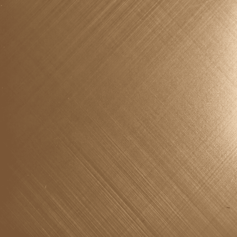 Deep Bronze Cross Hairline Stainless Steel Sheet S26CS-09