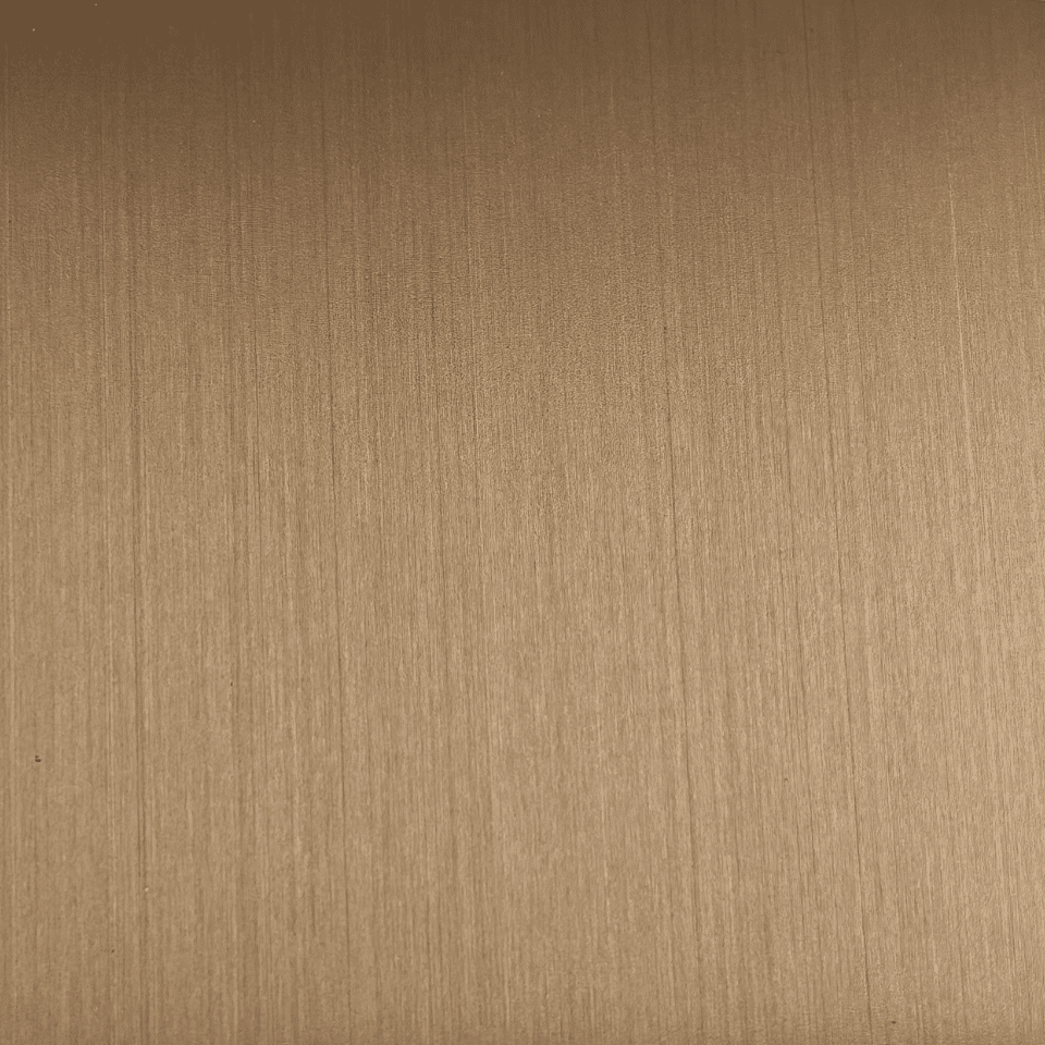 Deep Bronze Hairline Stainless Steel Sheet S26HL-09