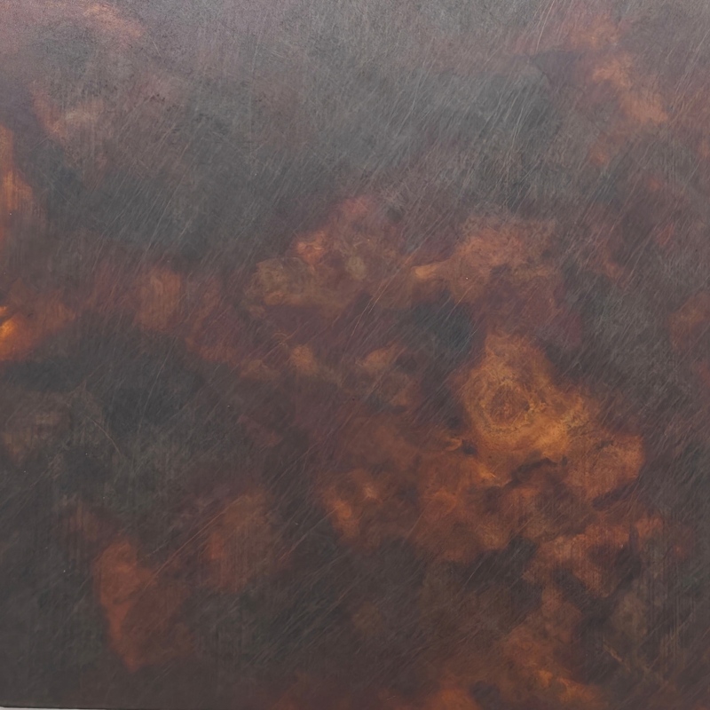 Rose Gold Vibration Stianless Steel Sheet S26VB-19