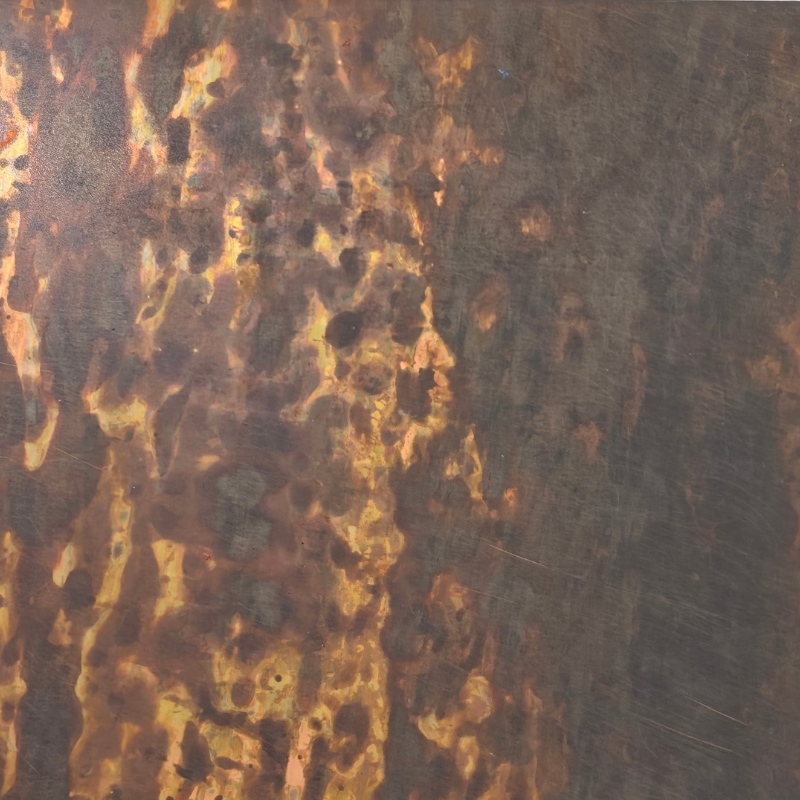 Rose Gold Vibration Stianless Steel Sheet S26VB-19