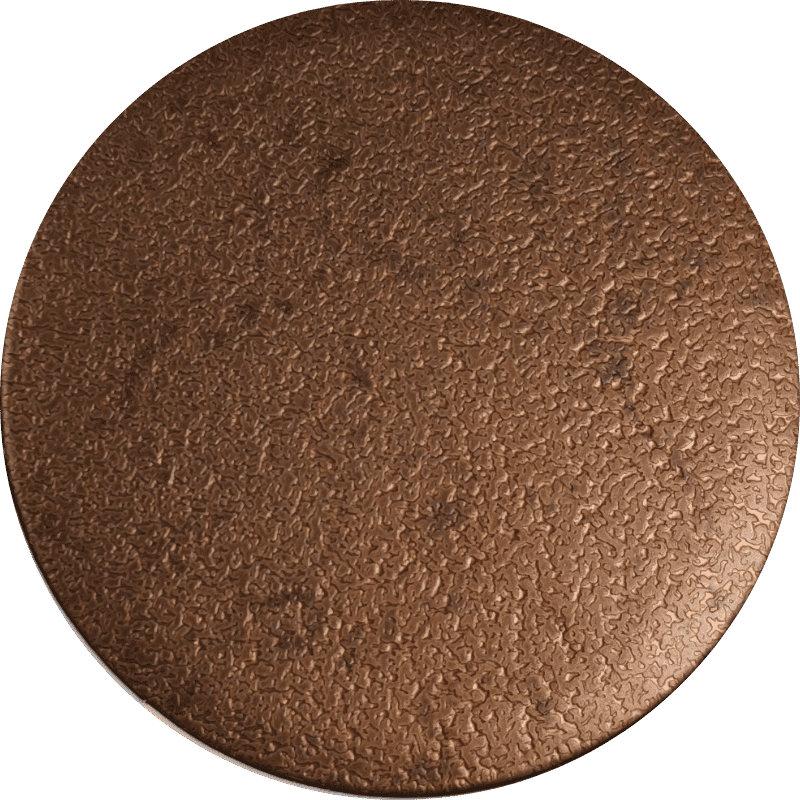S26HM-32 Aged Deep Bronze Bush Hammered Stainless Steel Sheet