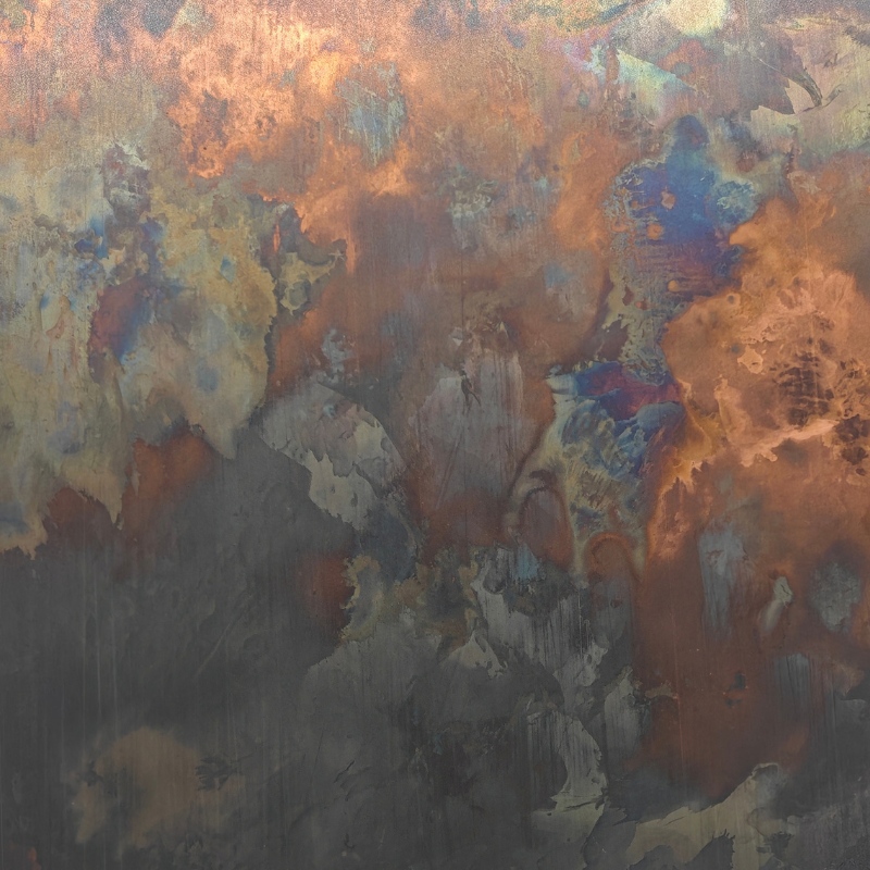 Rose Gold Vibration Stianless Steel Sheet S26VB-19