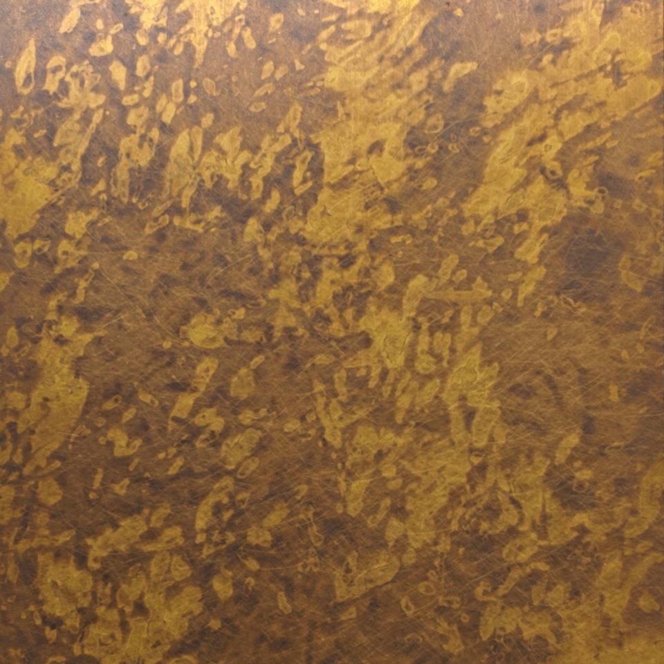 Rose Gold Vibration Stianless Steel Sheet S26VB-19