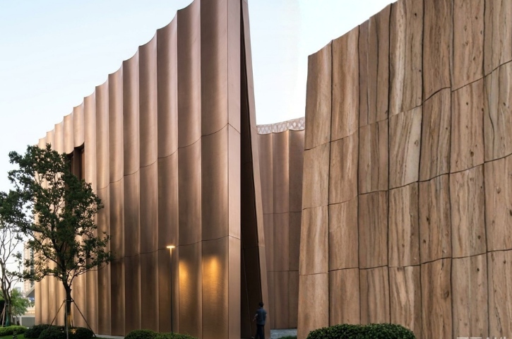 316L PVD Bronze Stianless Steel Sheet Facades