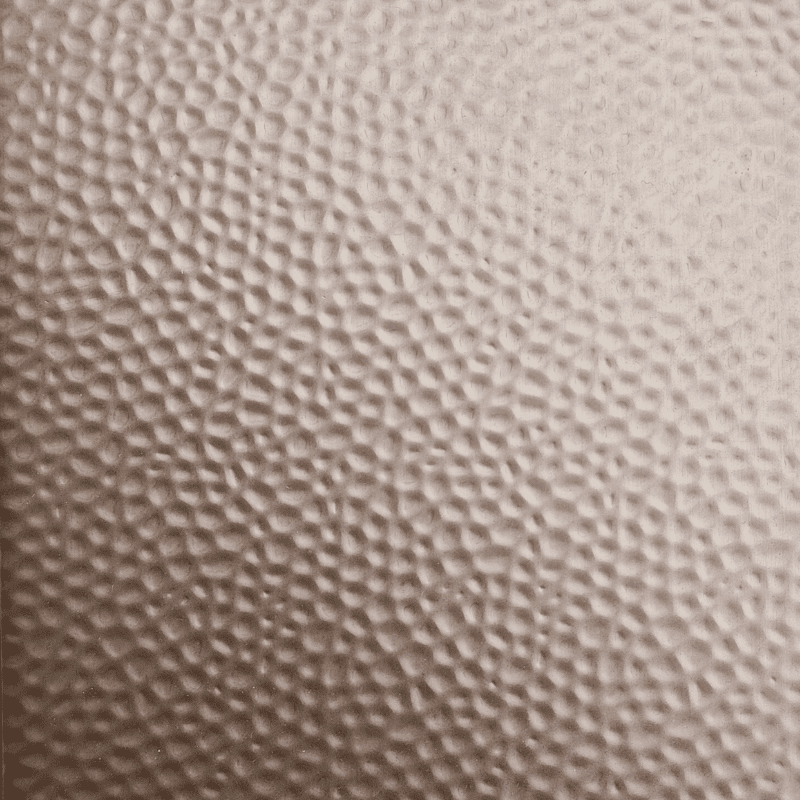 S26HM-43 Reptile Hammered Light Bronze Stainless Steel Sheet