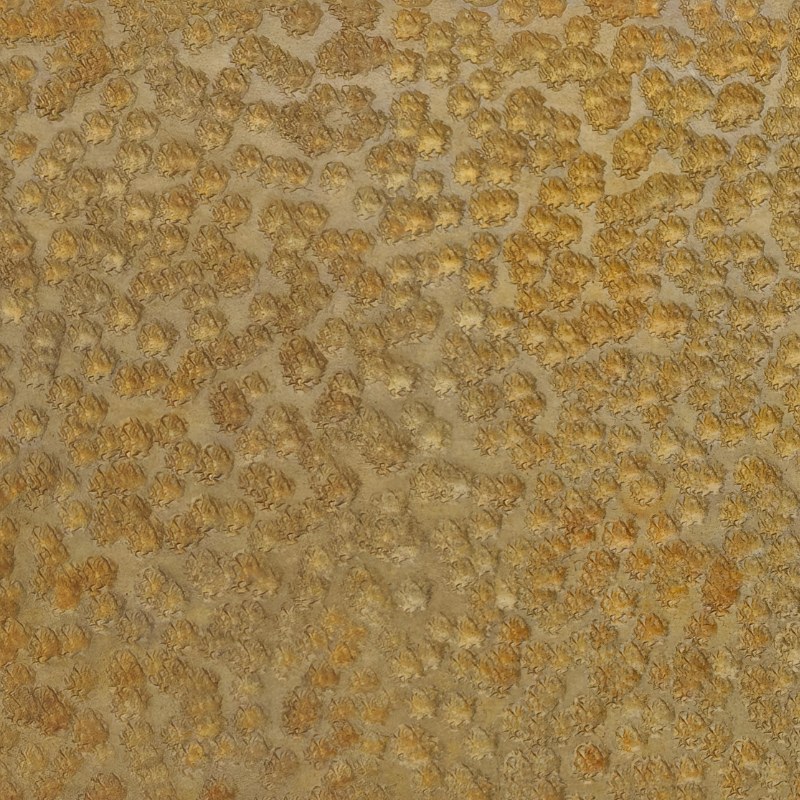 S26HM-55 Hailstone Hammered Antique Brass Stainless Steel Sheet