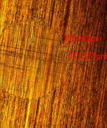 ti gold coating of pvd sheets under microscope in market
